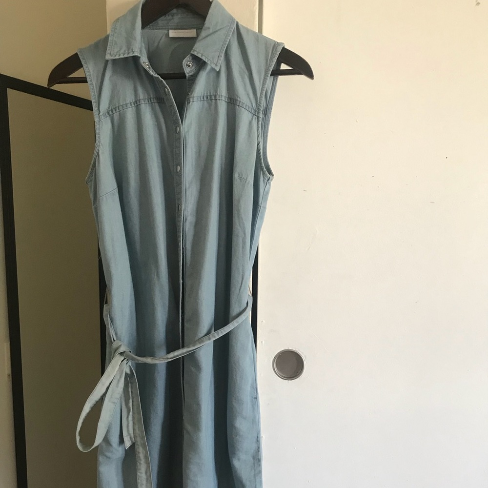 NY & Company Button Up Dress